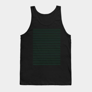 Pretty Simple Green Stripes Tank Top